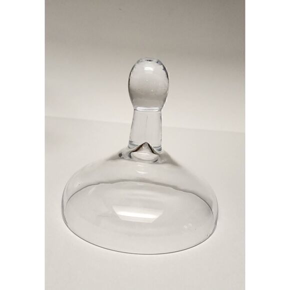 CC HOME FUNISHINGS Glass 8.5"Dx14.5" clear Jar W/Lid - Picture 4 of 7